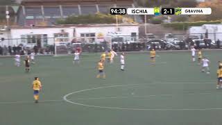 Serie D Ischia Calcio  Gravina [upl. by Nnauol]