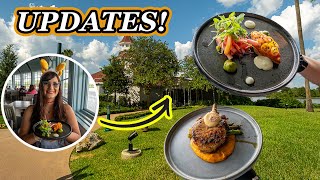 Narcoossees MENU UPDATE 🦢 Disney World Grand Floridian food review 2024 [upl. by Ahtan878]