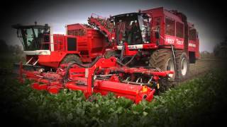 The new Holmer Exxact HexxTraxx sugar beet harvester from Rovers NL [upl. by Larcher]