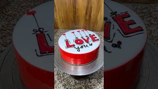 Love Theme Cake cakedesign cake lovecakedesign shorts youtubeshorts trending viralshort [upl. by Aryl]