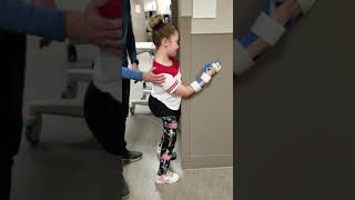 Arthrogryposis Diagnosis and Treatment  Patient Testimonial Aubrey [upl. by Oiruam]