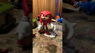 never stomp on spiders knucklestheechidna sonicandknuckles knuckles stopmotionanimation [upl. by Danette552]