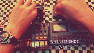 WhenZenEnds Jam 2  lofi  hip hop  noise  chill beat  ambient  volca beats  monotron  SU10 [upl. by Direj]