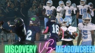 SCS Meadowcreek vs Discovery Georgia High School Full Football Game [upl. by Valerian]