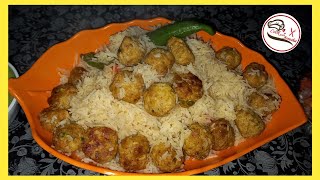 Kofta Pulao Recipe  How to make Kofta Pulao Rice  By Cook With Areesha [upl. by Leahcimed919]