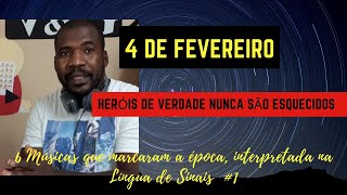 6 melhores músicas angolanas antes e pósindependência  interpretada na Língua de Sinais [upl. by Seyler]