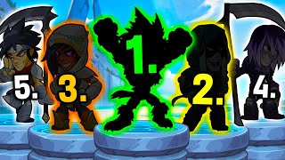 Ranking Every Brawlhalla Scythe Legend WORST TO BEST [upl. by Nerehs]