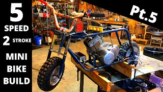 2 Stroke Mini Bike Pt5 [upl. by Jamila]