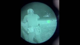 PVS14 night visionZenitco perst3 gent 4 IR laser Distance 50 meters Գիշերատեսիլ սարքԻԿ լազեռ [upl. by Meta]