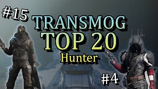 The first 20 HUNTER ARMOR pieces you should TRANSMOG The BEST CLOAKS [upl. by Feigin]