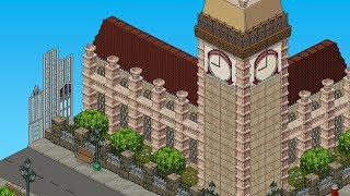 How to BUILD a Habbo Big Ben London [upl. by Eisen]