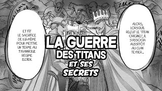 LE SECRET DU 1ER ROI ET DE LA GUERRE DES TITANS  Explication Shingeki no kyojin [upl. by Codding]