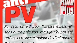 Quand contester un PV pour vitesse excessive [upl. by Ardnikal]