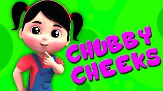 Mejillas rechonchas  Canciones para niños  Rimas para niños  Chubby Cheeks in Spanish [upl. by Mahan]