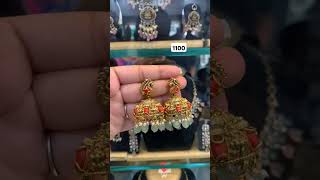 Jhumka jewellery ytshorts viralvideo 7674081893 [upl. by Pentheas115]