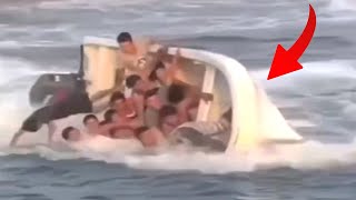 recklessness on boat will shock you with their insane boating skills [upl. by Chrissy]