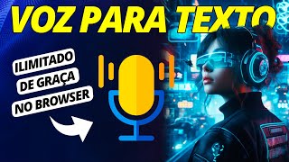 Como transcrever áudio em texto com inteligência artificial  WhisperAI [upl. by Stevena]