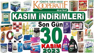 TARIM KREDİ KOOPERATİF MARKET KASIM İNDİRİMLERİ  TARIM KREDİ YAĞ UN ŞEKER  30 KASIM 2023E KADAR [upl. by Eelsew]