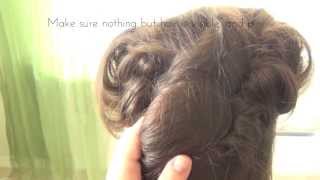 Downton Abbey hair tutorial  lady sybil [upl. by Rovaert303]