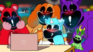 Poppy Playtime Chapter 3 Animation Collection Dogday amp Catnap React to Their Cringe Ship [upl. by Barvick]