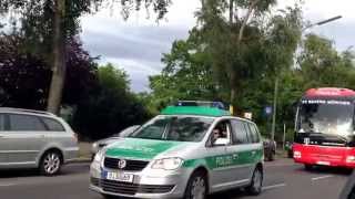 Der BayernKonvoi auf dem Weg ins Olympiastadion  BVB  FC Bayern  DFB Pokal Finale [upl. by Gracye]