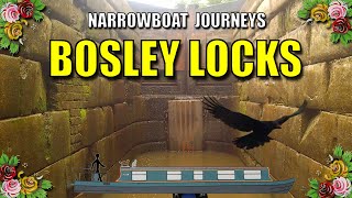 Bosley Locks  A narrowboat journey on the Macclesfield canal [upl. by Doble410]