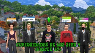 CURIOSIDADES DE LOS SIMS 4 PARTE 27 [upl. by Lohner]