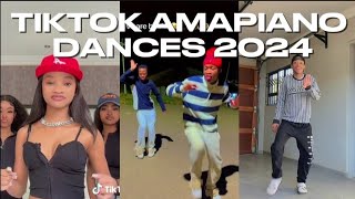 Amapiano Dances Challenges 2024 [upl. by Shugart]