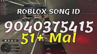 51 Mal Roblox Song IDsCodes [upl. by Izy]