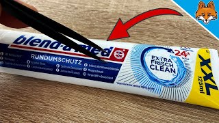 Steche LÖCHER in die ZAHNPASTA um DAS damit zu machen 💥 GENIALER Trick 🤯 [upl. by Kraska]