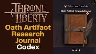 Oath Artifact Research Journal Codex Throne and Liberty Near Watchers Post [upl. by Bullard]