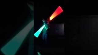 Slowly working up my speed starwars music lightsaber starwarsfan sith  darthmaul starwarsjedi [upl. by Nonnad]