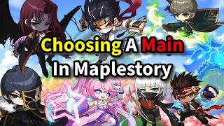 Best Way To Choose YOUR Main In Maplestory 2024 [upl. by Ahsyt]