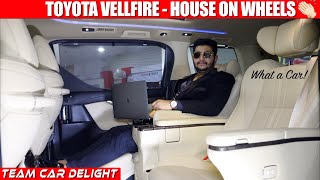 Toyota Vellfire  Walkaround Review with On Road Price  2021 Toyota Vellfire India [upl. by Ferree342]