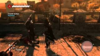 Assassins Creed Brotherhood Bug Cesare Borgia [upl. by Stanwinn]