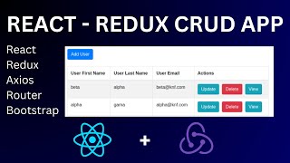 Build a CRUD App with Reactjs and Redux Toolkit for Beginners  quotReact Redux CRUD Appquot [upl. by Ahsika60]