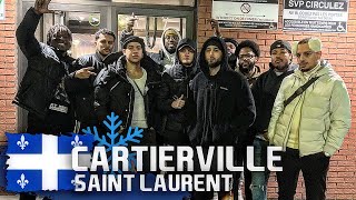 GabMorrison  Au Quartier avec Nawfal à Montréal CartiervilleSaint Laurent [upl. by Phip]