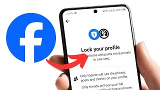 How to LOCK Facebook Profile Officially [upl. by Nilats]