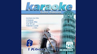 Volare Karaoke Version [upl. by Notle]