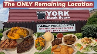 YORK STEAK HOUSE  The Last Remaining Location  Columbus Ohio [upl. by Frierson219]