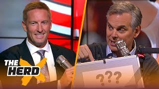 Joel Klatt on OU without Baker Texas and Michigans commitment to football  CFB  THE HERD [upl. by Yerffoej]