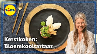 Bloemkooltartaar met Parmezaankoekjes  Sandra’s Kerstmenu [upl. by Starbuck]