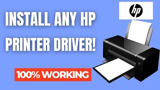 Download amp Install Any HP Printer Drivers 2023  HP Printer Software Installation Guide [upl. by Radnaxela491]