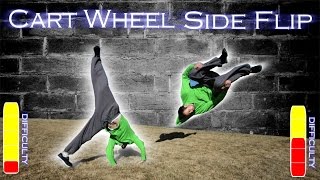 How To CARTWHEEL and CARTWHEEL SIDE FLIP [upl. by Anoo]