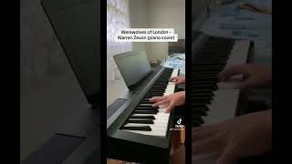 Werewolves of London  Warren Zevon piano cover [upl. by Johns164]