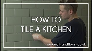 How to Tile a Kitchen [upl. by Danete847]