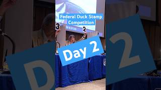 Day 2 Rules of the Federal Duck Stamp Competition birds wildlife duckstamp conservation [upl. by Avigdor]