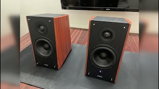 Edifier R2000DB 120W Bookshelf Speakers Unboxing [upl. by Aiek]