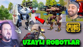 PUBG MOBİLE UZAYLI ROBOTLARA KARŞI SAVAŞIYORUZ  ÜMİDİ İLE PUBG MOBİLE OYNUYORUZ [upl. by Birgitta]