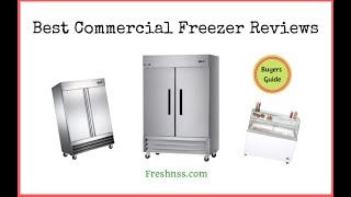 Best Commercial Freezer Reviews 2022 Buyers Guide [upl. by Gebelein]